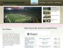 Tablet Screenshot of packersfootballtickets.com